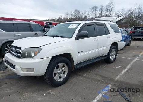 2005 Toyota 4Runner Sr5 V6 из США, поврежденный, VIN JTEBU14R250072414